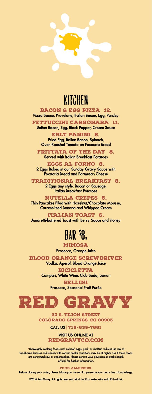 Red Gravy Now Open! Fresh Italian Kitchen